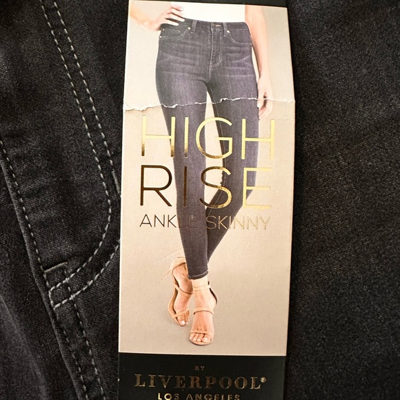 Liverpool Denim - Liverpool Women’s Skinny Jeans in Black